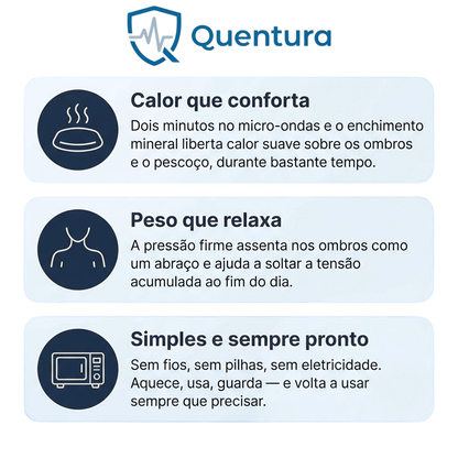 QUENTURA - O peso e o calor de um abraço